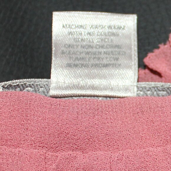 Victoria Secret Pink sleeveless button up polyester top size large - Picture 6 of 8